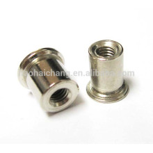 manufacturer lock parts stainless steel threaded nuts